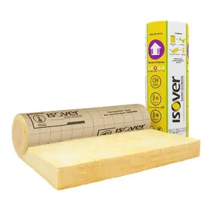 Rouleau laine de verre murs - 2,7x1,2m ep 14cm ISOVER Satisfait Ou Remboursé