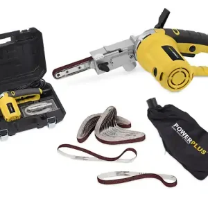 Prix Cassé Lime ponceuse à bande - 400 W - vitesse variable POWERPLUS
