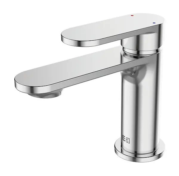 Bon Marché Mitigeur lavabo Esserondo - Chrome - 125mm ESSEBAGNO