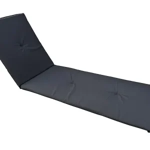 Coussin pour bain de soleil en bois exotique - Noir HABITAT ET JARDIN Seulement Aujourd'hui
