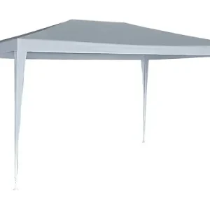 Remise Tonnelle de jardin "Natacha 4" - 12 m² - 3 x 4 m - Blanc HABITAT ET JARDIN