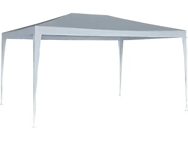 Remise Tonnelle de jardin "Natacha 4" - 12 m² - 3 x 4 m - Blanc HABITAT ET JARDIN