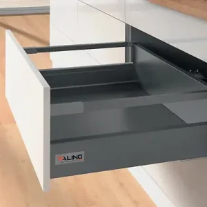 Offre Spéciale Tiroir casserolier à billes - Anthracite - L80cm VALINO