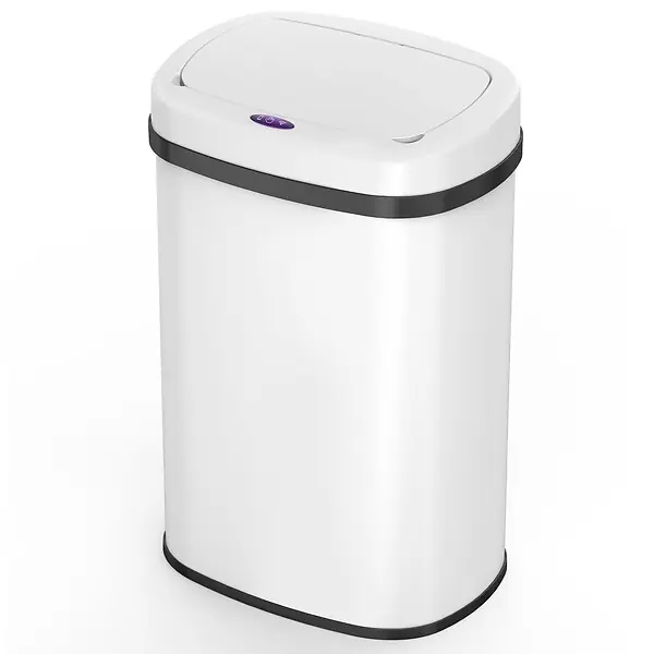 Expédition Rapide Poubelle automatique inox MAJESTIC blanc 58L KITCHEN MOVE