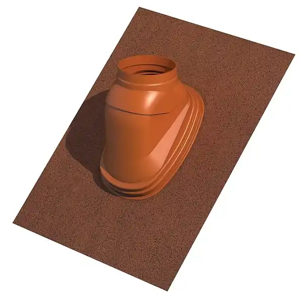 Seulement Aujourd'hui Solin de toit pour terminal ocre Ubiflex 25 à 45° 80/125mm - UBBINK - 189911