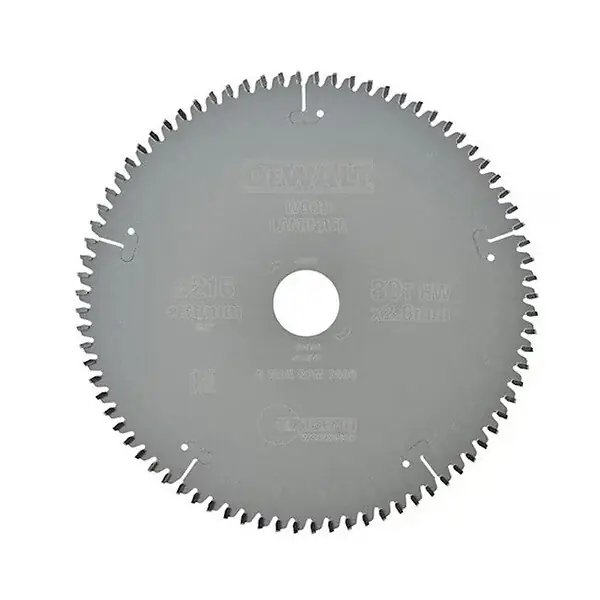 Lame de scie circulaire stationnaire DEWALT 80 dents Extreme Workshop Haute Qualité