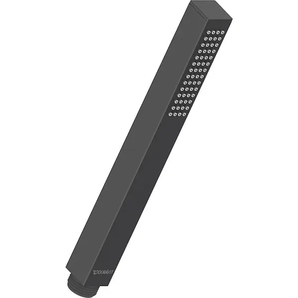 Pommeau de douche carré Universal 2,2 cm noir mat DURAVIT Acheter Direct