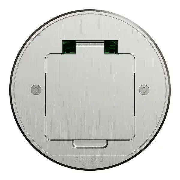 Prix Cassé Prise de sol encastrable métal Unica System+ XS Argent IP44 SCHNEIDER ELECTRIC