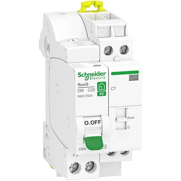 Combiné disjoncteur contacteur Resi9 XE - 1P+N 20A courbe C SCHNEIDER ELECTRIC Retour Gratuit