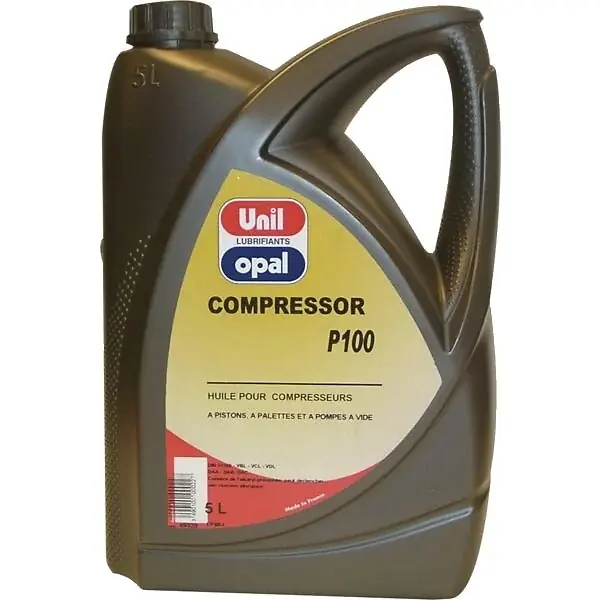 Offre Du Jour Huile compresseur alternatif 5L - UNIL OPAL - COMPRESSOR P 100