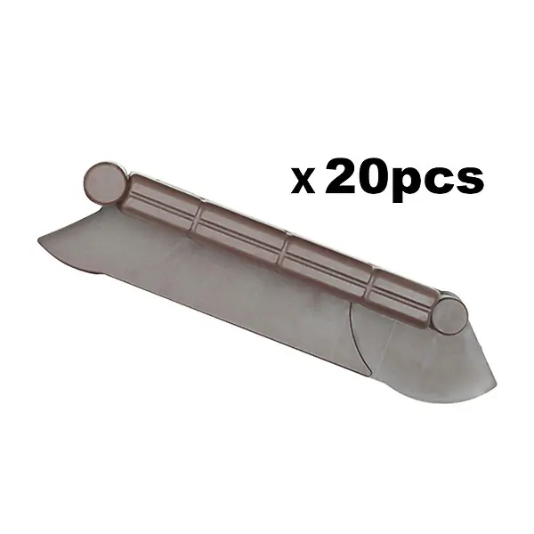 Offre Du Jour Bordure De Jardin Décorative En Plastique Marron - 5 M De Long X 6 Cm De Haut TIMBELA