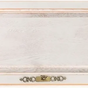 Offre Spéciale Porte de cuisine Florale Saumon hotte H42xL60 cm GD MENUISERIES