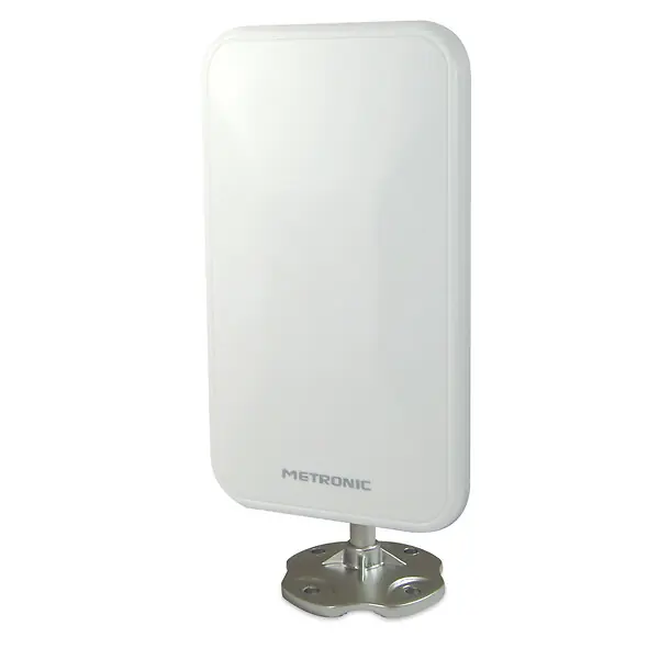 Antenne extérieure active - XP 94 - UHD 4K DAB+ - Blanche - Gain 94 (19.7 dB) METRONIC Acheter Direct