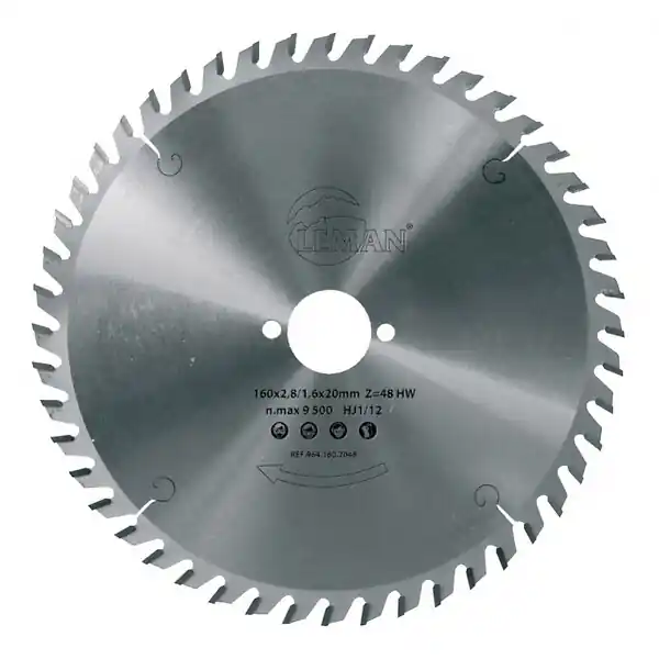 Populaire Lame carbure Bois Leman - pour scie circulaire portative - Ø 255mm - 40 dents