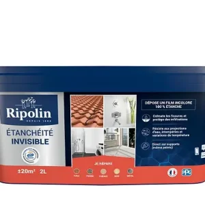 Offre Limitée Étanchéité multi-support polyuréthane invisible - 2L RIPOLIN