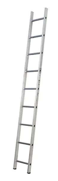 Échelle simple CLS en aluminium - Gris - 2,55 m CENTAURE Retour Gratuit