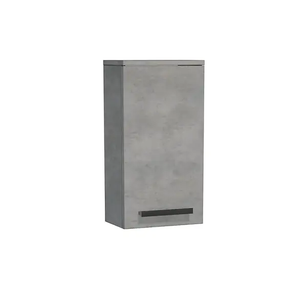 Naturel Meuble de salle de bain bas Naturel Cube Way 32,5x63x20 cm béton (CUBE2H32BE) Paiement Sécurisé