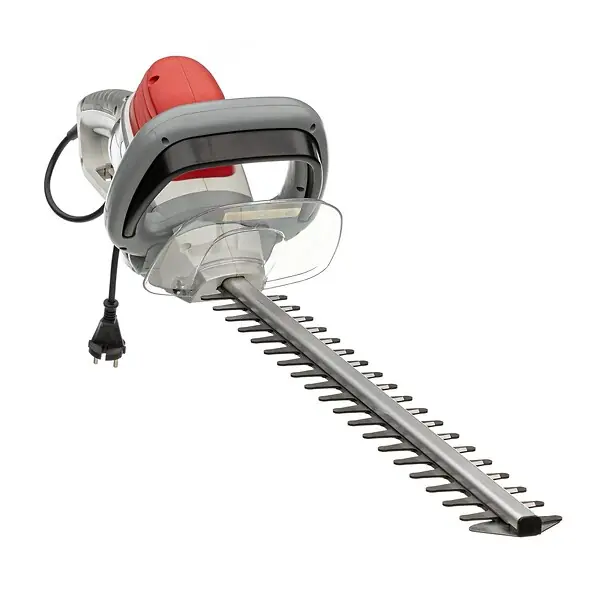 Taille-haie électrique 600W Double lame 55 cm Poignée ergonomique pivotante Frein électrique IKRA Vente Flash