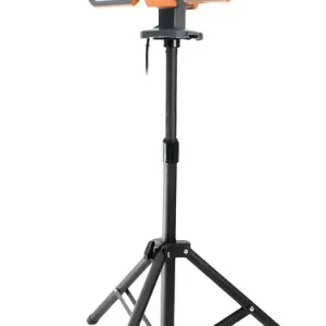 Projecteur de chantier sur trépied - 2x15W 2500lm IP54 ELEXITY Affaire À Saisir