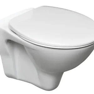 Solde S-line Pro WC suspendu Fayans + Abattant, Blanc (S-LinePro) CERSANIT