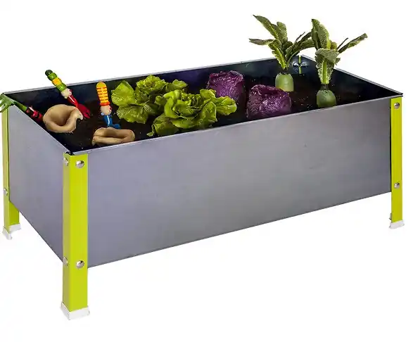 Potager galva/vert 100L UrbanGarden 410x900x400 Galva Simon Rack Achat Immédiat