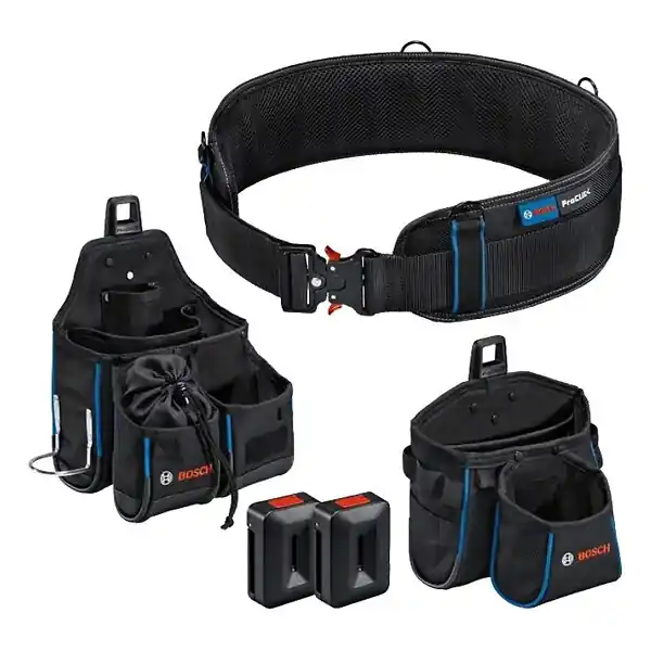 Kit ceinture d‘outil ProClick BOSCH 1600A0265 - ceinture, 2 sacoche GWT 2-4 + 2 Proclick holder Livraison Express