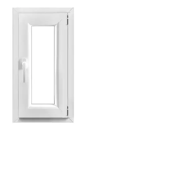 Fenêtre PVC 1 vantail ouverture droite - Blanc - 75x60cm QUADROFORM Réduction