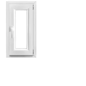 Fenêtre PVC 1 vantail ouvr. droite 75x80 cm QUADROFORM Bon Marché