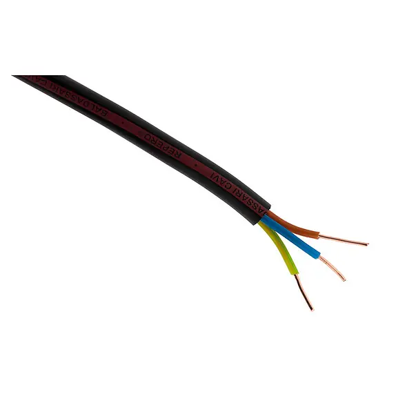 Câble électrique U-1000 R2V 3G1,5mm² noir - 100m - Zenitech Nouveauté