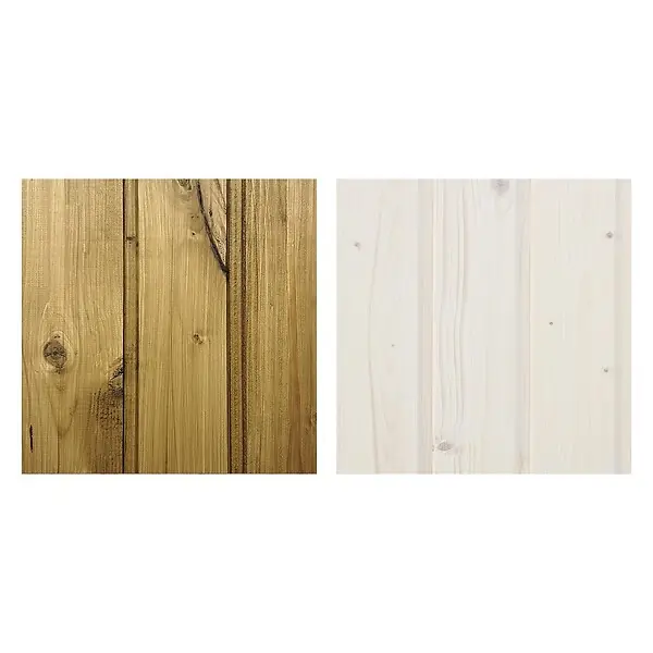 Lot de produits de protection pour la peinture des maisons en bois – 5 l de blanc + 5 l de Olivier - Pour une surface extérieure en bois de 28 à 36 m2 TIMBELA Livraison Express