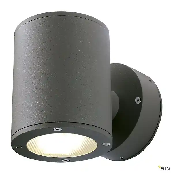Applique extérieure SLV SITRA UP/DOWN, anthracite, GX53/TCR-TSE, 2x 9W max, IP44 Authentique