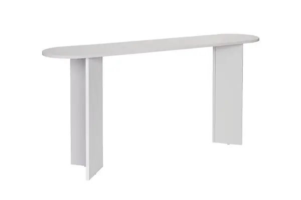 Console en bois "Sira" - 150 x 35 x 75 cm - Blanc HABITAT ET JARDIN Remise