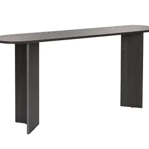 Quantité Limitée Console en bois "Sira" - 150 x 35 x 75 cm - Lumière Noire HABITAT ET JARDIN