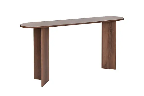Console en bois "Sira" - 150 x 35 x 75 cm - Noyer HABITAT ET JARDIN Marque