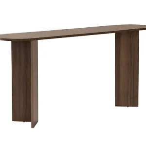 Dernier Modèle Console en bois "Sira" - 150 x 35 x 75 cm - Noyer HABITAT ET JARDIN