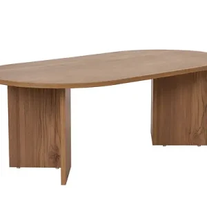 Table basse en bois "Sable" - 60 x 119 x 40 cm - Chêne HABITAT ET JARDIN Prix Cassé