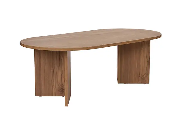Table basse en bois "Sable" - 60 x 119 x 40 cm - Chêne HABITAT ET JARDIN Prix Cassé