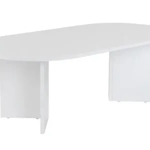 Table basse en bois "Sable" - 60 x 119 x 40 cm - Blanc HABITAT ET JARDIN Acheter En Ligne