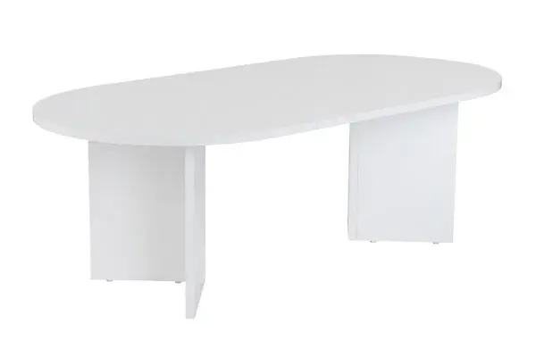Table basse en bois "Sable" - 60 x 119 x 40 cm - Blanc HABITAT ET JARDIN Acheter En Ligne