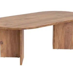 Table basse en bois "Sable" - 60 x 119 x 40 cm - Pin atlantique HABITAT ET JARDIN Paiement Sécurisé