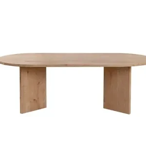 Offre Du Jour Table basse en bois "Sable" - 60 x 119 x 40 cm - Chêne Saphir HABITAT ET JARDIN