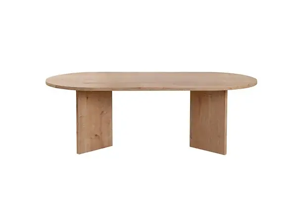 Offre Du Jour Table basse en bois "Sable" - 60 x 119 x 40 cm - Chêne Saphir HABITAT ET JARDIN
