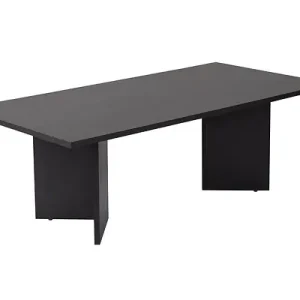 Commande En Gros Table basse en bois "Sabin" - 60 x 119 x 40 cm - Bois Noir HABITAT ET JARDIN