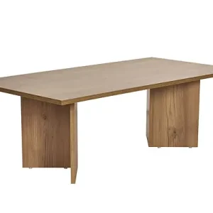 Table basse en bois "Sabin" - 60 x 119 x 40 cm - Chêne HABITAT ET JARDIN Seulement Aujourd'hui