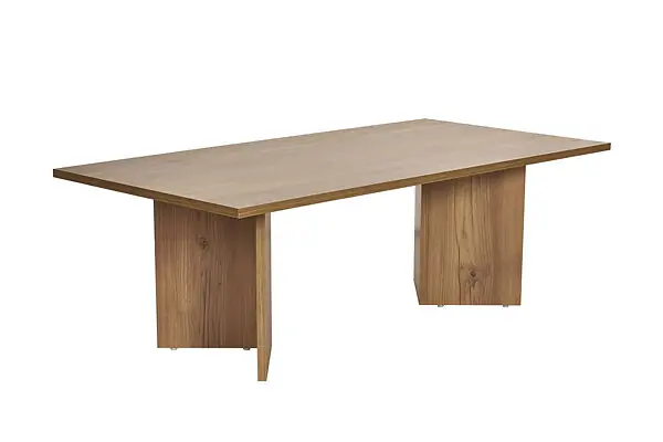 Table basse en bois "Sabin" - 60 x 119 x 40 cm - Chêne HABITAT ET JARDIN Seulement Aujourd'hui