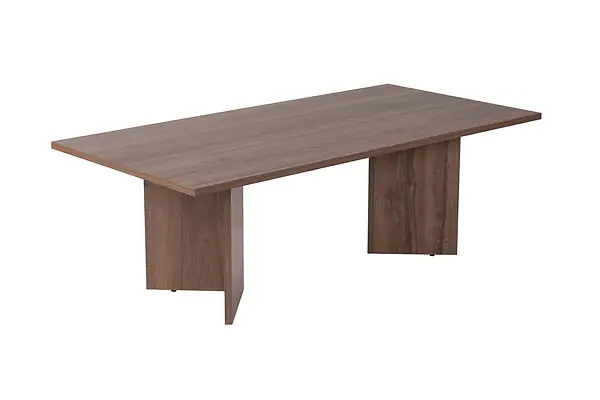 Table basse en bois "Sabin" - 60 x 119 x 40 cm - Noyer HABITAT ET JARDIN Réduction