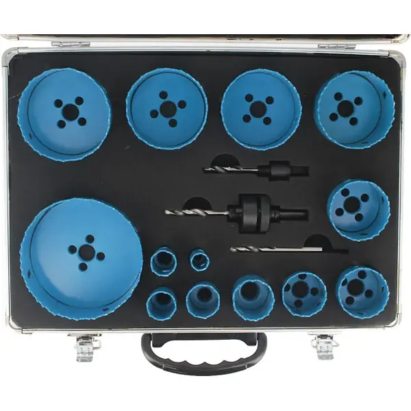 Usine Directe Coffret de 13 trépans HSS bi-métal LEMAN 5013 - 18 pièces