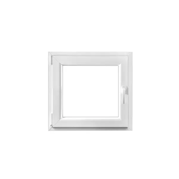Fenêtre pvc blanc 1 vantail ob dte 95x60 QUADROFORM Livraison Express