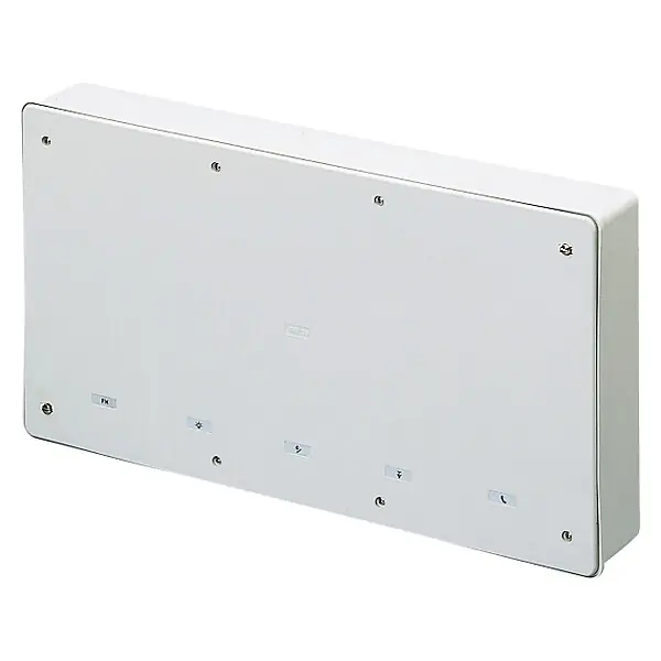 Couvercle haut plombable antichoc pour boîtes pour montants - 520x260x74 mm - GEWISS - GW48271 Commander Vite