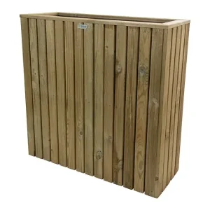 Must-Have Bac à fleurs Splendid en pin traité - 78x28,5x78cm SOLID
